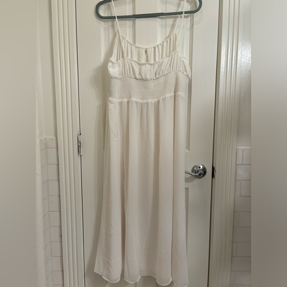 aritzia wilfred chiffon midi dress - Picture 6 of 7